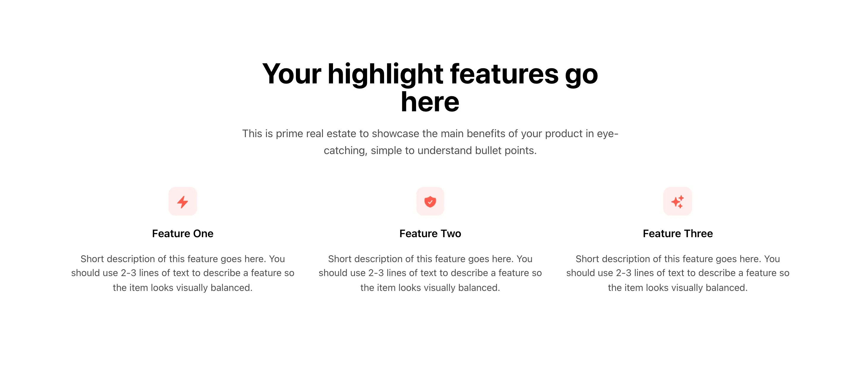 RailsFast UI - Icons features component