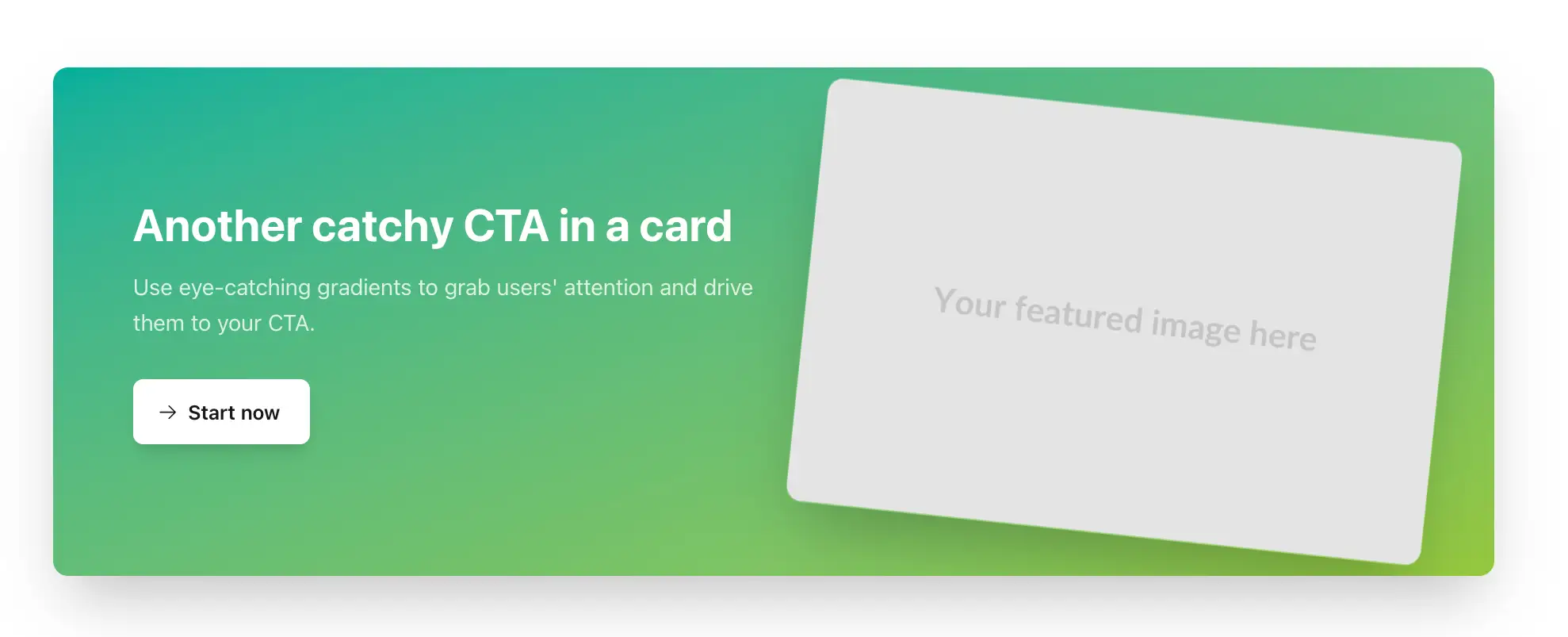 RailsFast UI - CTA Card